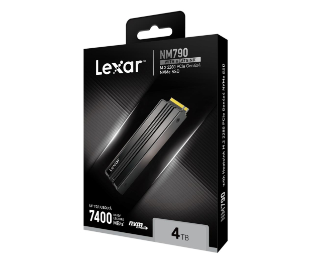Lexar 4TB M.2 PCIe Gen4 NVMe NM790 Heatsink - 1197069 - zdjęcie 8